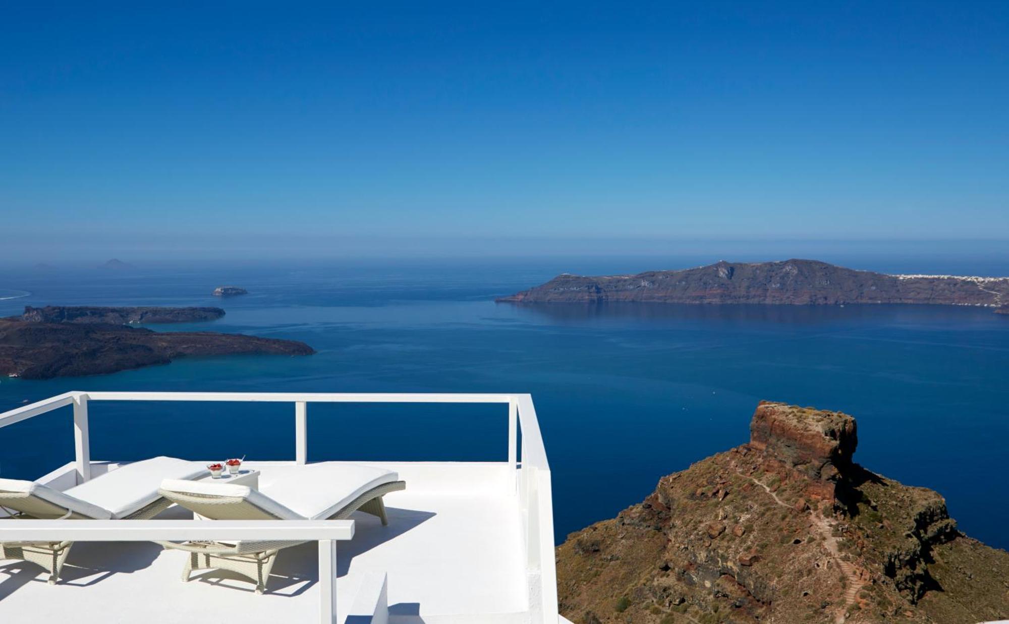 Whitedeck Santorini Hotel Imerovigli  Luaran gambar
