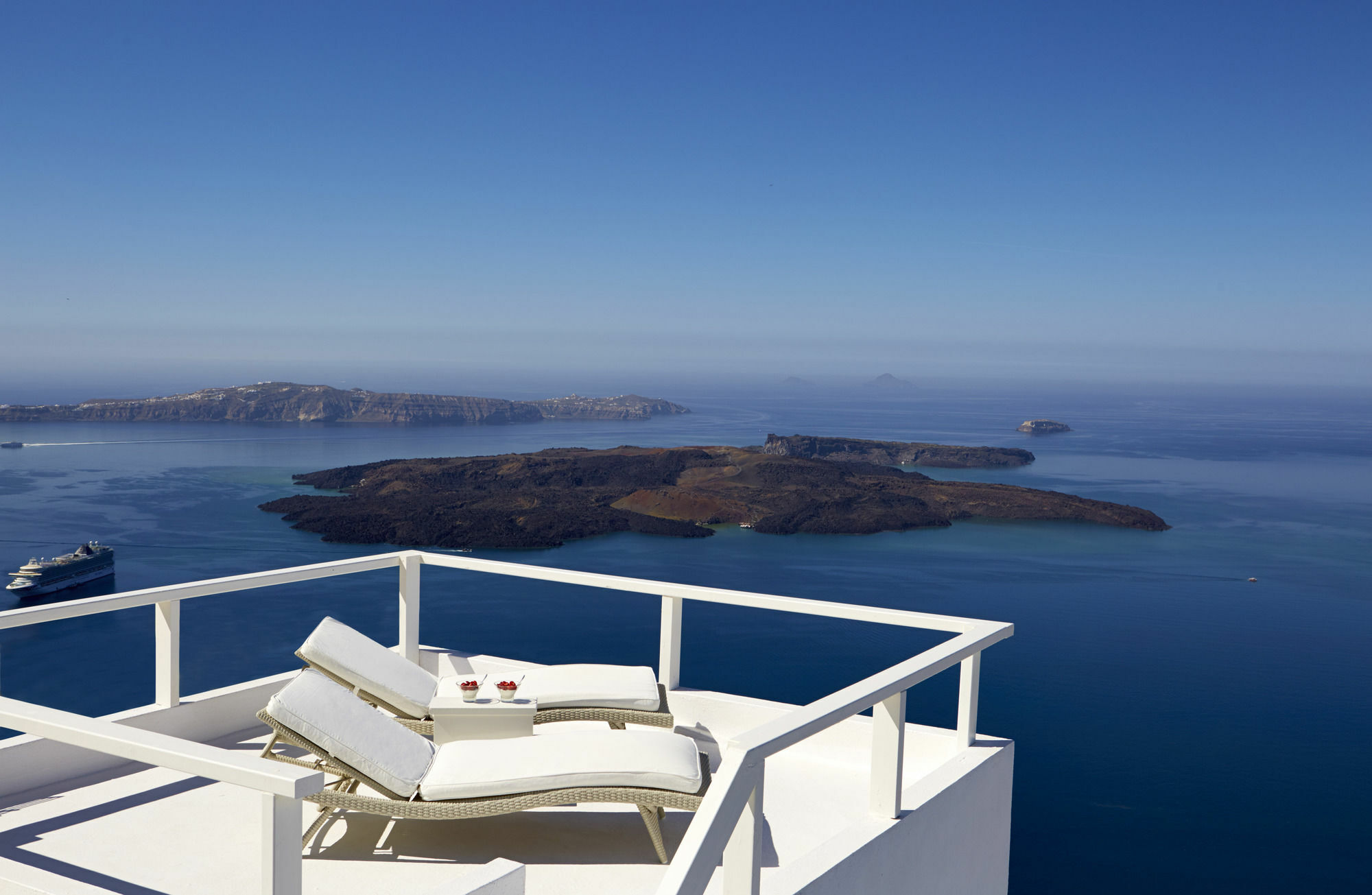 Whitedeck Santorini Hotel Imerovigli  Luaran gambar