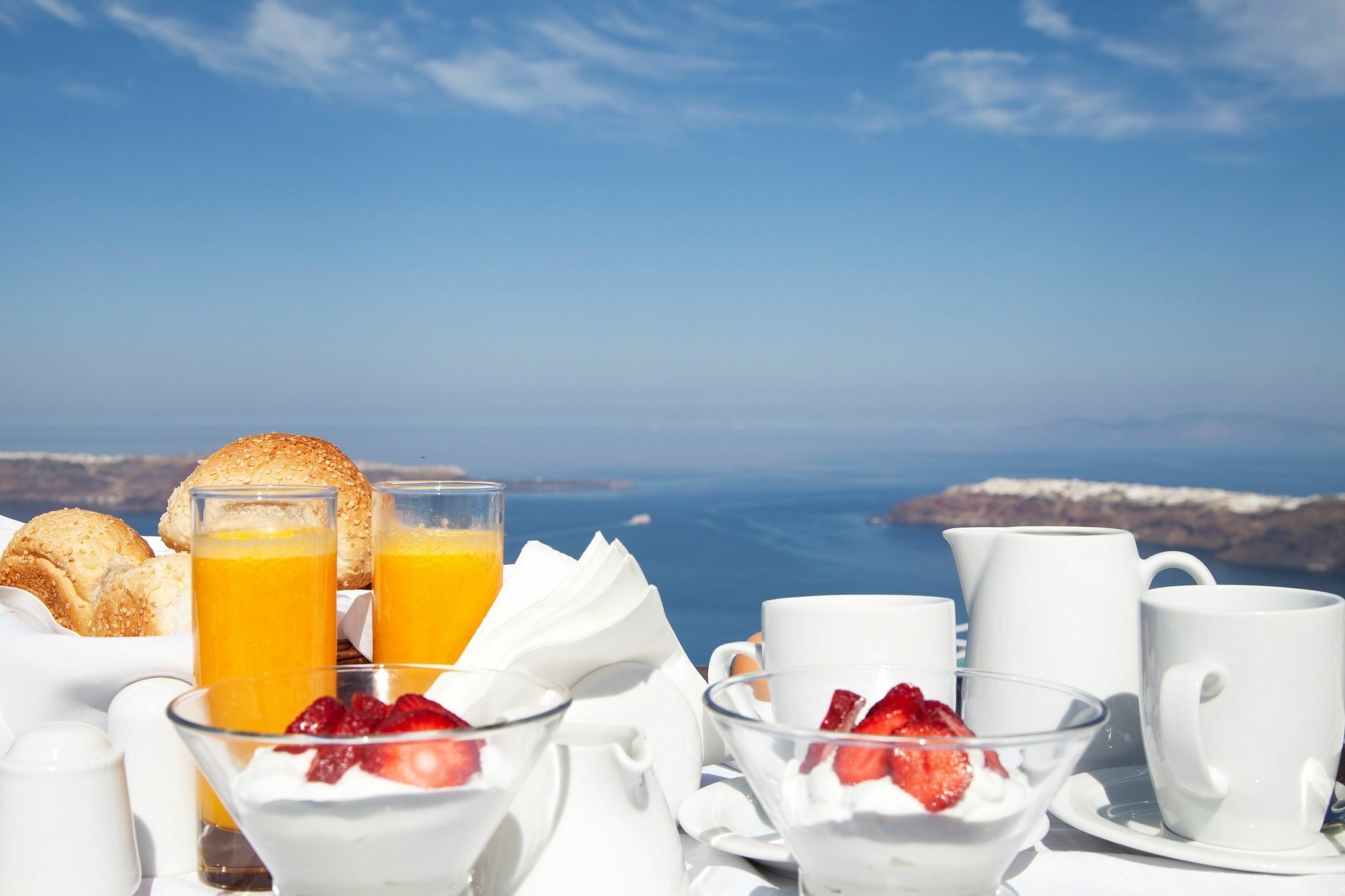 Whitedeck Santorini Hotel Imerovigli  Luaran gambar