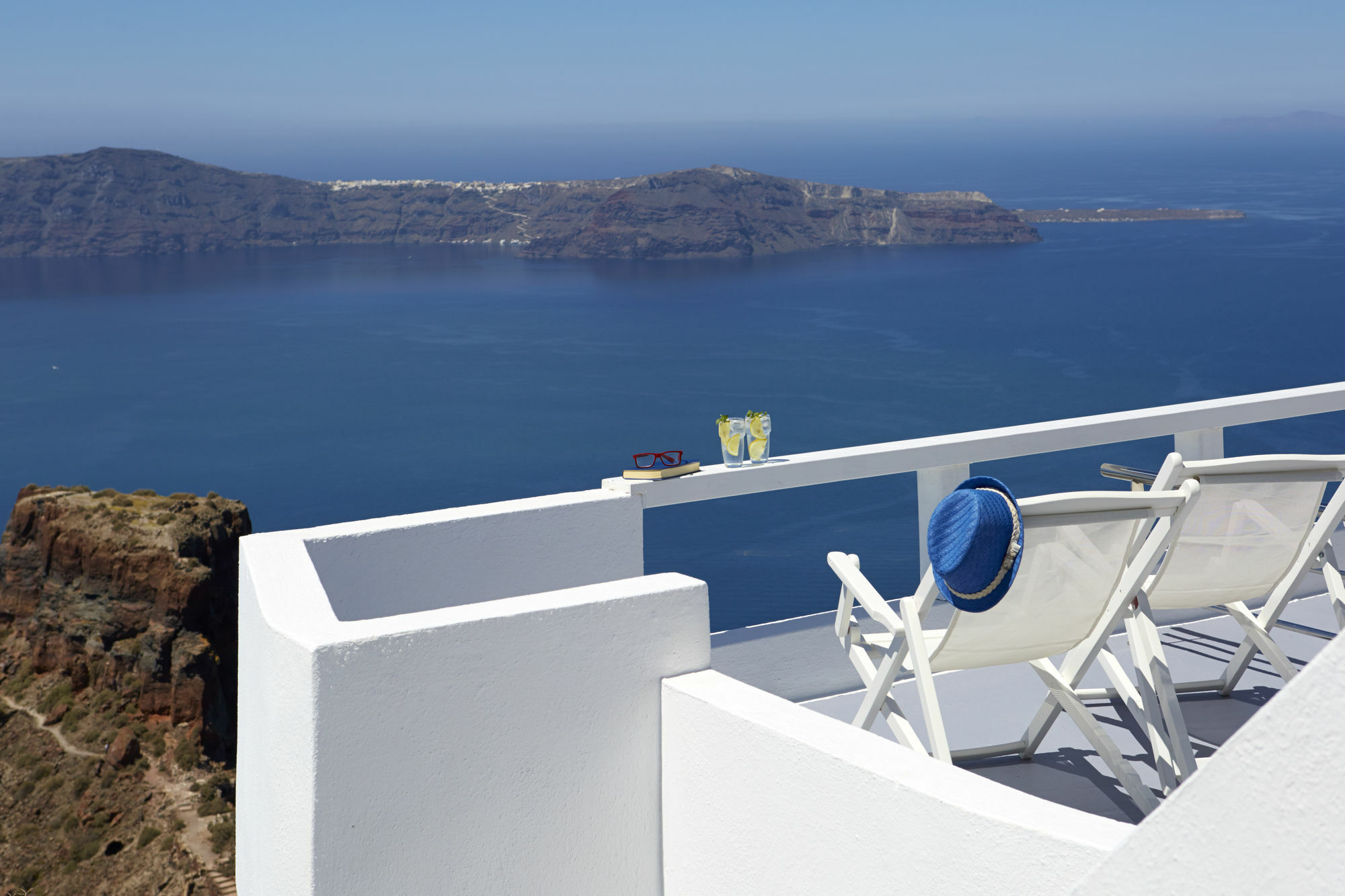 Whitedeck Santorini Hotel Imerovigli  Luaran gambar