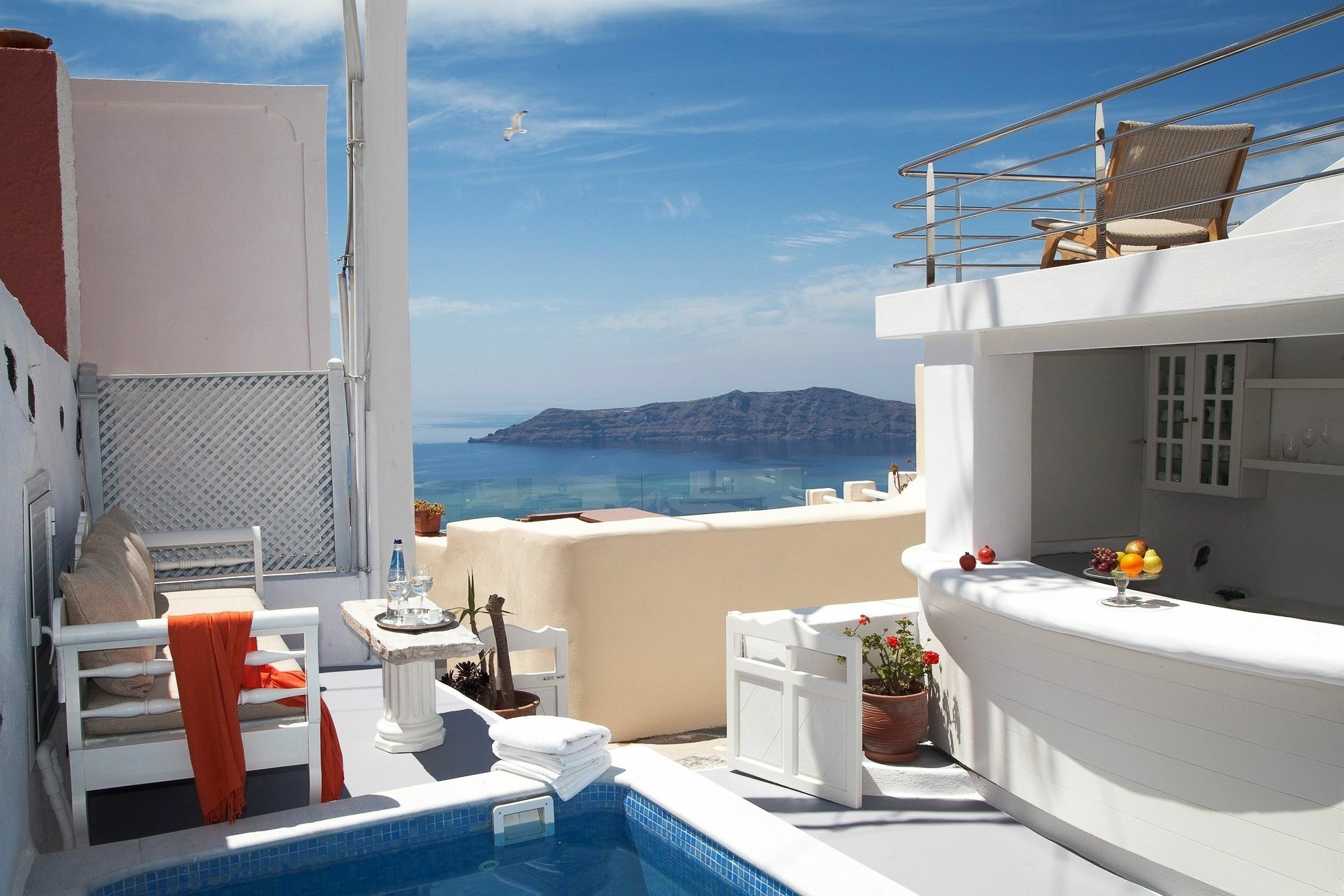 Whitedeck Santorini Hotel Imerovigli  Luaran gambar